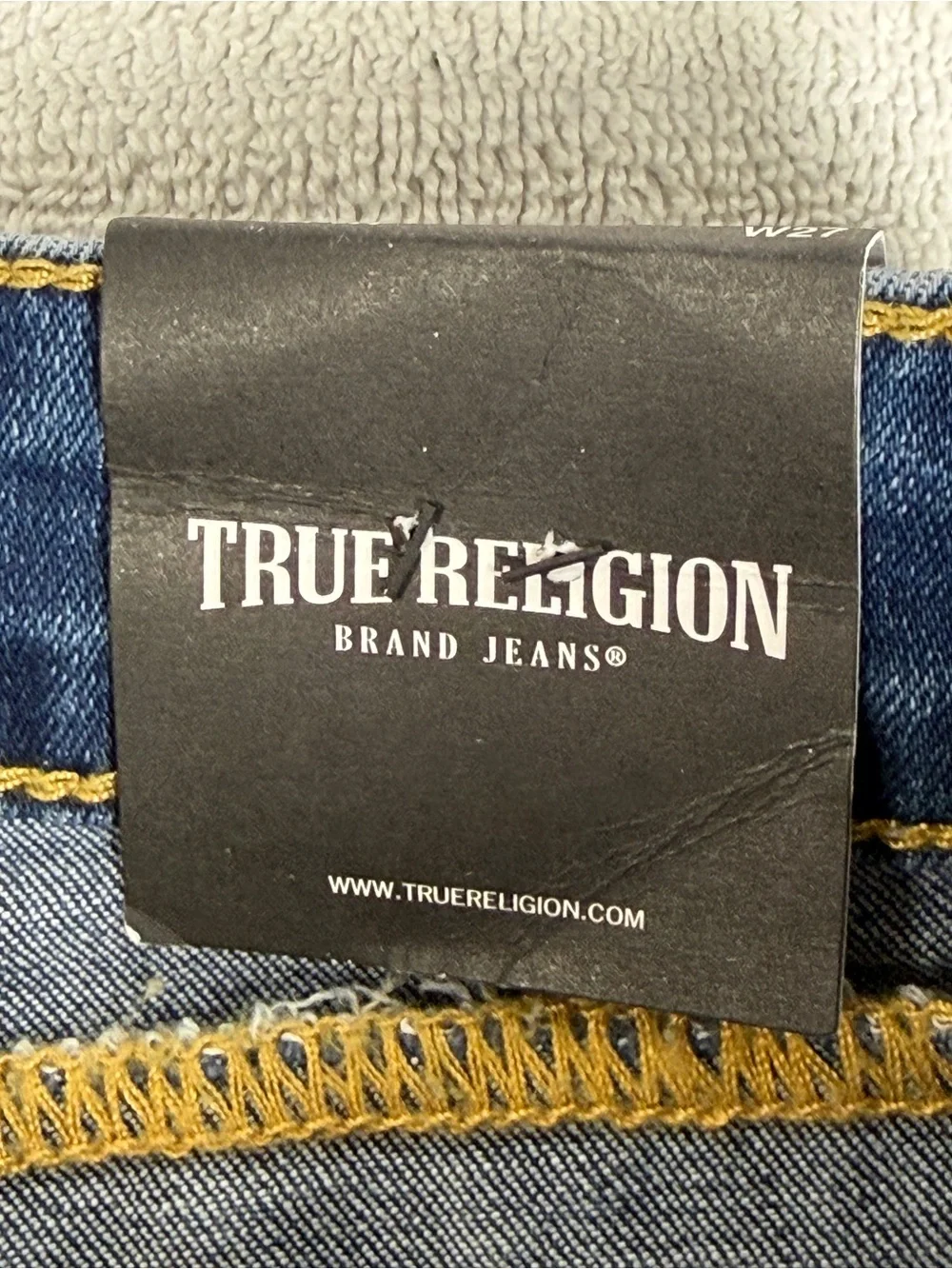 true religion joey cut off shorts w27 woman’s